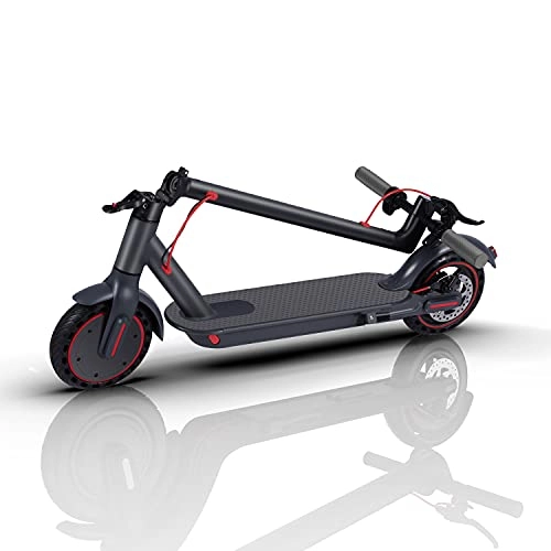 Electric Scooter : LuvTour Electric Scooter 350W E-Scooter with App Control, 8.5 inch Honeycomb Tire, 3 Speed Modes Max up to 15.5mph, 18.64 Miles Long Range, Foldable City Kick Scooter for Adults Teens (100Kg)