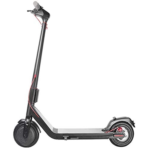 Electric Scooter : MMJC LCD Folding Adult Electric Scooter, Aluminum Alloy Scooter, Easy To Carry for Adults, Teenagers, 4.4AH