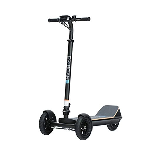 Electric Scooter : MYYINGELE Portable Electric Scooter, 25 km Long-Range, Up to 30 km / h with 8.5 inch Solid Rubber Tires, Portable and Folding E-Scooter for Adults and Teenagers Adult