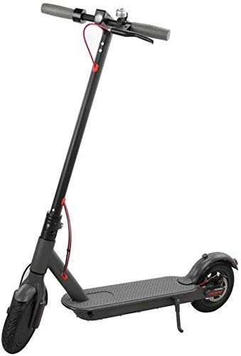 Electric Scooter : Portable Folding Commuting Scooter Electric Scooter 350W Motor Lcd Display Screen 8.5 Inches Max Speed 25Km / H Suitable For Adults And Kids Super Gifts (Black)