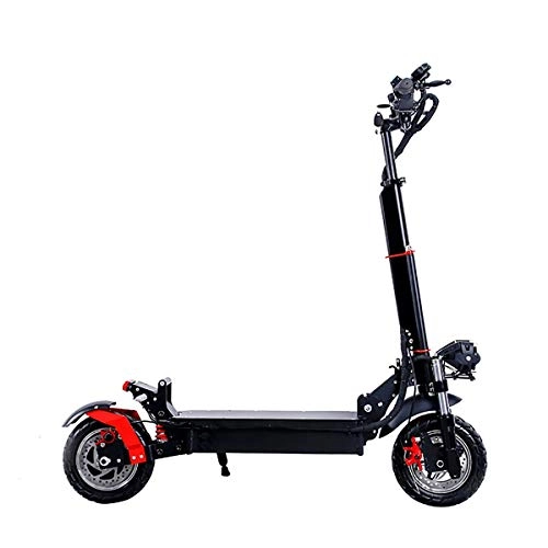 Electric Scooter : QXFJ 10-Inch Dual-Drive 2400W Electric Scooter, Maximum Speed 70km / H With USB Charging Port Maximum Endurance 110km Maximum Load 130KG 21AH / 32AH Lithium Battery