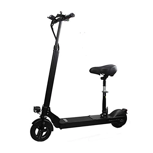 Electric Scooter : QXFJ Electric Scooter Adult, Maximum Speed 30km / H Maximum Cruising Range 45km 3 Speed Adjustment Maximum Load 150KG 36V 350W High Power Motor 8 Inch Road-Grade Tires