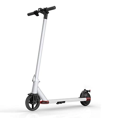 Electric Scooter : Vests Portable Electric Scooter, 36V380W Foldable Portable Ultra-light Two-wheel Lithium Battery Dual Brake Shock Absorption Performance Electric Scooter