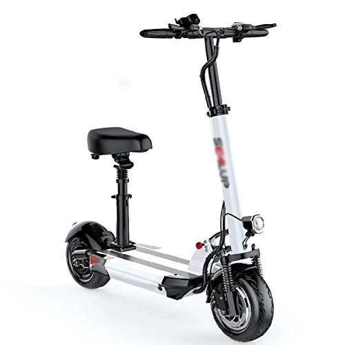 Electric Scooter : Vests Portable Electric Scooter, 48v150km Long Battery Life Travel Folding Lithium Battery Multiple Shock Absorption and Waterproof Performance Electric Scooter