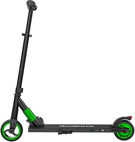 Electric Scooter : WJSW Electric Scooter, Foldable Electric Kick Scooter Max Speed 14MPH, 15KM Range for Adult, Children with 6.0'' Tires