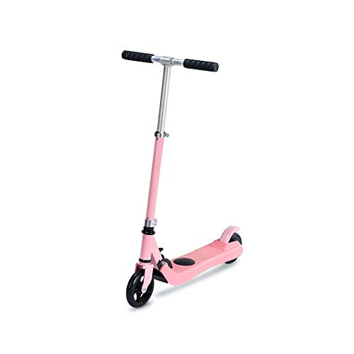 Electric Scooter : WSZDKA-WOMENBELT Electric Scooter for Kids Folding E-scooter with 150W / 36V 2ah Charging Lithium Battery Up To 20 Km / h for Kids Super Gifts (pink)