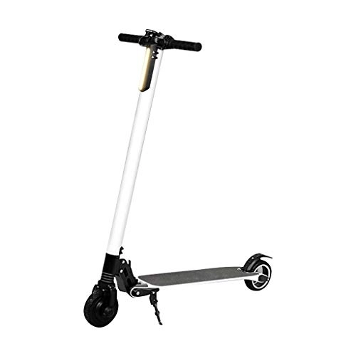 Electric Scooter : XBSLJ Kick Scooter, Adult Scooter, Two-wheel Electric Scooter Suitable for Children, Adults, Foldable Double Shock Absorption, Lightweight Single Pedal Scooter