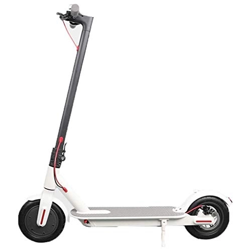 Electric Scooter : XBSLJ Kick Scooter, Electric Scooter Adult Scooter, Two-wheel Electric Scooter, Suitable for Young Adults, Foldable Light-weight, One-foot Scooter, Anti-skid Pedal Scooter