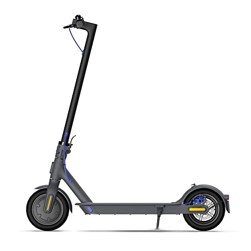 Electric Scooter : XIAOMI Mi Electric Scooter 3 - 3 Step Folding Electric Scooter with 600W Motor, 30km Extra-Long Distance, 25km / h, 8.5" front and rear pneumatic tire.