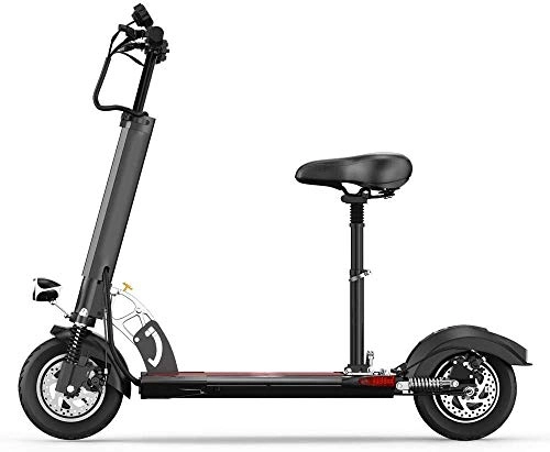 Electric Scooter : XINHUI Portable Lithium Battery Adult Electric Scooter Folding Two Wheels Small Mobile Mini Battery Car