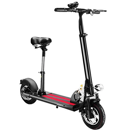 Electric Scooter : XYDDC Lightweight Foldable Electric Scooter 350W High Power E-Scooter, Cruise Control And USB Charging, Kick Scooter with 20-30 Km Range, Max Speed 45Km / H, Electric Scooter