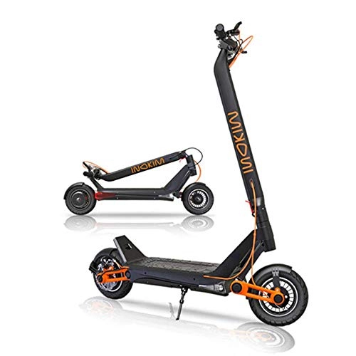 Electric Scooter : Y&XF 1300W Foldable Electric Scooter For Adult And Kids Lightweight With 50KM / 60KM Long-Range, 60V Rechargeable Battery Scooters Max Speed 45Km / H, Electric Brake, 60KM