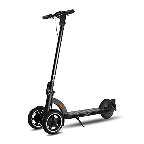 Electric Scooter : Yimi Adults Electric Scooter, 8.5''Wheel size, 25Km Long Range Foldable Smart three-wheel E Scooter Max Speed up to 25km / h, 350W Motor, Max Load 265Lbs / 120Kg, Black, (YIMI-8.3)