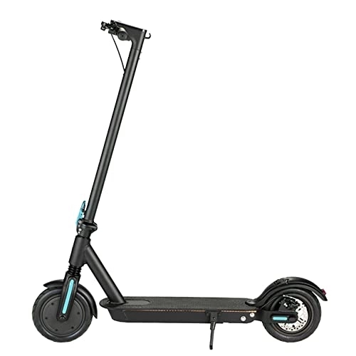 Electric Scooter : YJF-MRY Electric Scooter Adults Fast 25Km / H, Portable E Scooter with APP Control, 25Km Long Range, 250W Motor, 8.5'' Pneumatic Rubber Tire, Max Load 264 Lbs, Blue