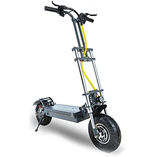 Electric Scooter : YX-ZD Double Drive Electric Scooter for Adults, 5400W 60V 11Inch Foldable Electric Scooters, Off-Road Electric Scooter Urban Commuter Folding E-Scooter Electric Bicycle, 24Ah