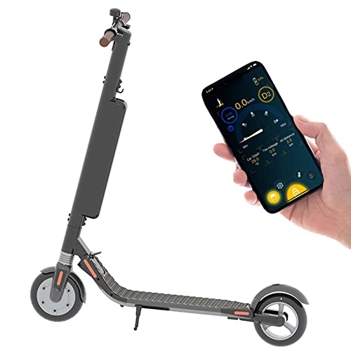 Electric Scooter : YX-ZD Electric Scooter 300W Power 40Km Long Range Speed Up To 25 Km / H Foldable Fast Commuter E-Scooter for Adult Town And City, App Control