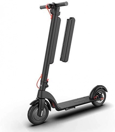 Electric Scooter : ZHANGYY X8 Electric Scooter Folding Two-Wheeled Electric Car Adult 10 Inch Travel Electric Bicycle