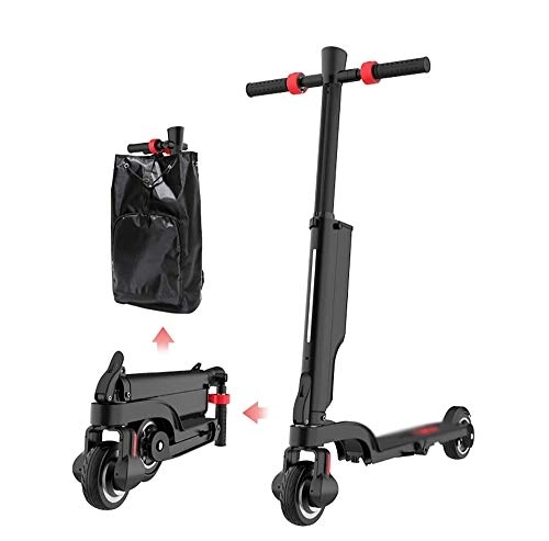 Electric Scooter : ZLM Foldable Electric Scooter, 20KM Long Range, Up to 15.5MPH, Portable Commuting Folding E-Scooter Adult, Lightweight Electric Kick Scooter For Adult Electric Scooters