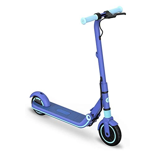 Electric Scooter : ZRXRY Kids Electric Scooter, High-elastic Rubber Tires, Foldable Stunt Scooter with Spring Damping System, Kids Scooter is Suitable for Children Aged 6-12