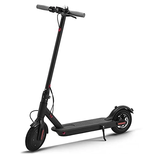 Electric Scooter : ZTBGY Electric Scooter Adult and Kids / teens, 350W / 7.8ah Foldable Lightweight Powerful Battery Motor Scooter with App Control, LCD Display Modes 20-30km Endurance and Max Speed To 20 Km / h (black)