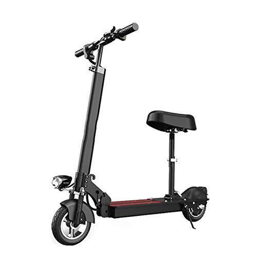 Electric Scooter : ZXCVBAS Electric Scooter, Adults Electric Commuter Scooter, Electric Kick Scooter for Boys And Girls, Lightweight And Foldable, 8 Inch Solid Tire