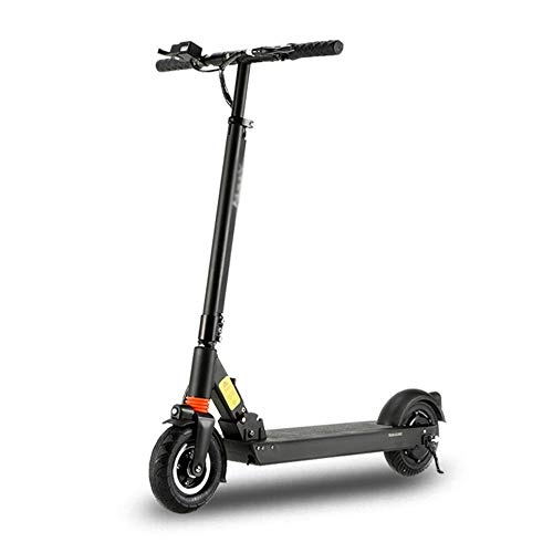 Electric Scooter : ZXCVBNAS Adult Electric Scooter, Up To 35 Kilometers Long, 8 Inch Solid Tires, Foldable And Commuting Adult Electric Scooter, with USB Interface