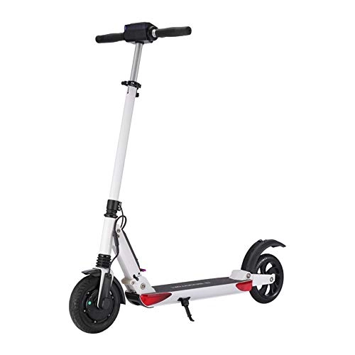 Electric Scooter : ZXCVBNAS Electric Scooter - 350W Motor 8.5-inch One-Step Fold, Ultra-Lightweight Adult Electric Foldable Scooter for Commute and Travel, with Seat