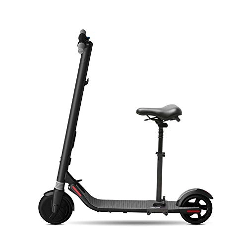 Electric Scooter : ZXCVBNAS Electric Scooter-Up To 20Km / H, Vacuum Tires, 500W Brushless Hub Motor, Lightweight 11Kg, Adult Aluminum Alloy Folding Electric Scooter with Seat