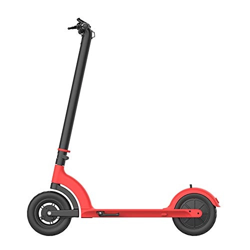 Electric Scooter : ZXCVBNAS Electric Scooter-Up To 30Km / H, 10-Inch Pneumatic Tires, 350W Brushless Hub Motor, Ultra-Light, Anti-Rattling Aluminum Folding Electric Scooter
