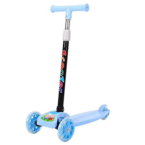 Scooter : AFSDF 3 Wheel Scooters for Kids Kick Scooter for Toddlers 2-6 Years Old Scooter with Light Up Wheels Mini Scooter for Children