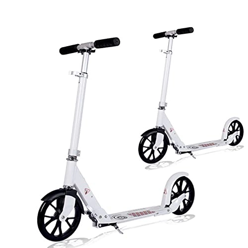 Scooter : Folding Scooter for Adults Lightweight Foldable Aluminum Frame And Adjustable Handlebars Kick Scooter for Kids