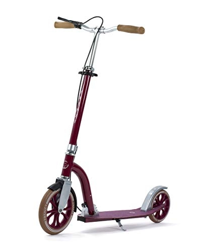 Scooter : Frenzy 230 Dual Brake Recreational Scooter - Burgundy / Gum