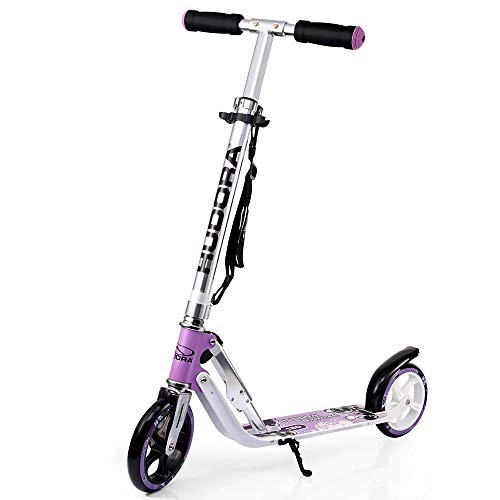 Scooter : Hudora 14746 Big Wheel Aluminium Scooter, Purple, 180 mm