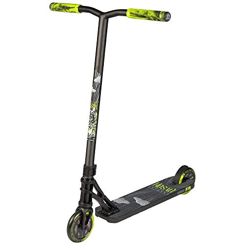 Scooter : MGP Action Sports - MGX Charley Dyson Signature Pro Stunt Scooter - Suits Boys & Girls Ages 6+ - Max Rider Weight 100kg - Worlds #1 Pro Scooter Brand (Black)