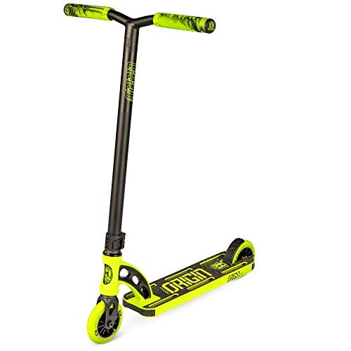 Scooter : MGP Action Sports - VX Origin Shredder Stunt Scooter - Multiple Colours - Suits Boys & Girls Aged 4+ - Worlds #1 Pro Scooter Brand - Madd Gear Est. 2002 (Lime / Black)