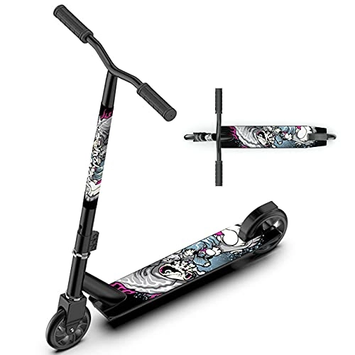 Scooter : MJCV Stunt scooter, roll scooter -Trick scooter -Stunt scooter with ABEC 7 ball bearings, stunt scooter for beginners boys girls teenagers adults, children from 8 years
