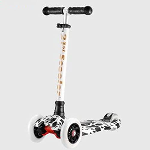 Scooter : Tastak Stunt Scooters Scooter, Anti-collision Scooter, Folding Kick Skateboard, Three Adjustable Height, LED Wheel Scooter, Suitable for Children Aged 3-12