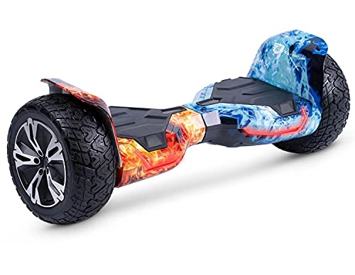 Self Balancing Segway : G2 HOVERBOARD - FLAME 8.5" ALL TERRAIN BLUETOOTH SPEAKER LED OFF ROAD HUMMER UL2272 SELF BALANCING ELECTRIC SCOOTER