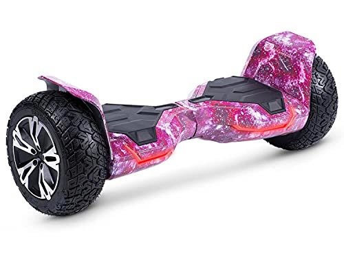 Self Balancing Segway : G2 HOVERBOARD - PINK GALAXY 8.5" ALL TERRAIN BLUETOOTH SPEAKER LED OFF ROAD HUMMER UL2272 SELF BALANCING ELECTRIC SCOOTER