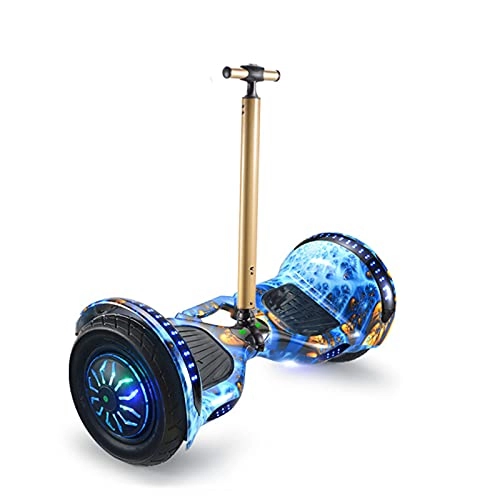 Self Balancing Segway : Gmjay Smart Self-Balancing Electric Scooter Hoverboard with LED Light Handle Bar for Kids and Adults