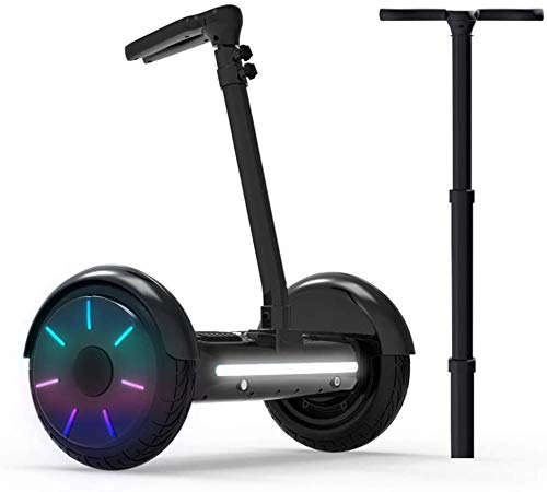 Self Balancing Segway : MUXIN Smart Self Balancing Electric Scooter 10 Inch, Electric Hover Scooter Board, Hover Balance Board, With LED Wheel And Built-In Bluetooth, Engine 2 * 250W, Gift for Kid, Teenager And Adult