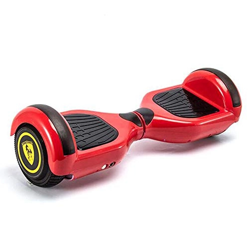 Self Balancing Segway : Newut 8.5 Inches two-Wheeled Mini Electric Scooter with Built-In Wireless Speaker Smart Camouflage Powder Bluetooth Marquee, Hoverboard for Kids Ages 6-12, Red