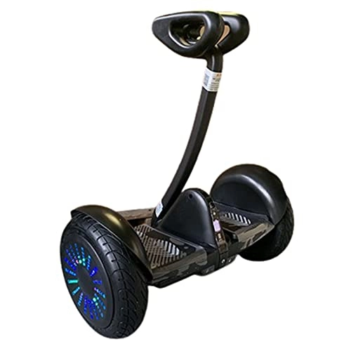 Self Balancing Segway : Skateboards Kick Scooters Self-Balancing Electric For Adults Teens Girls Beginners Boys Grip Tape For Boys Age 10-12 Plus With Handlebars Two Wheels 10 Inch Smart, Black, short54v