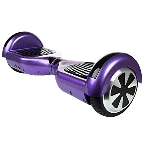 Self Balancing Segway : Smart Balance ™ Hoverboard, Electric Scooter, Regular Purple, Self Balance Scooter with Bluetooth Speaker LED Lights, Gift for Children Teenagers Adults