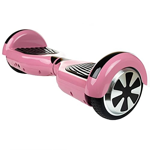 Self Balancing Segway : Smart Balance ™ Hoverboard, Electric Scooter, Self Balance Scooter with Bluetooth Speaker LED Lights, Gift for Children Teenagers Adults (Pink)