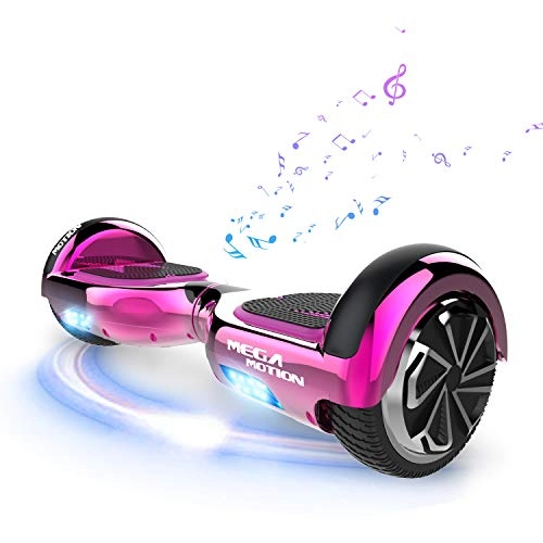 Self Balancing Segway : SOUTHERN WOLF Self Balancing Scooter 6.5 inch Board Hoverboards, Bluetooth Scooter with Colorful Bottom Lights Best Gift for Kid and Teenager