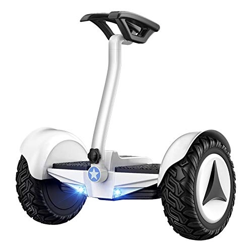 Self Balancing Segway : xiaoxioaguo Electric self-balancing vehicle two-wheeled adult smart children off-road 10-inch two-wheeled parallel scooter with handle