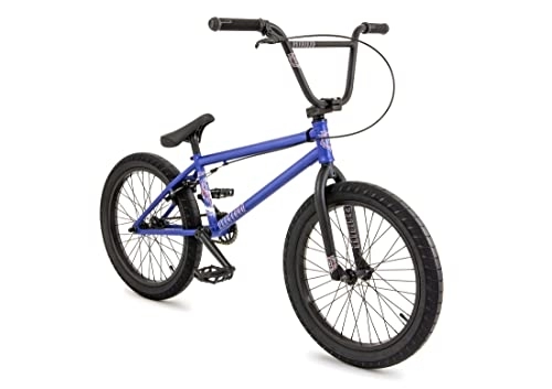 BMX : FLYBIKES Electron Vélo Complet Unisexe-Adulte, Bleu métallique, 21” Pulgadas
