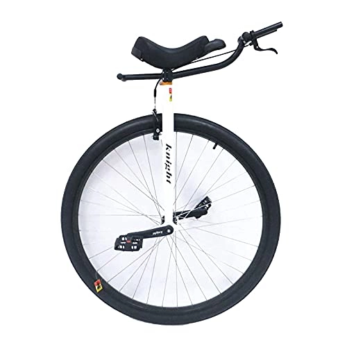 Monocycles : aedouqhr Monocycle de 28"(71 cm avec poignée et Freins, vélo d'équilibre Robuste surdimensionné pour Adultes pour Personnes de Grande Taille de 160 à 195 cm (63 à 77", Charge de 150 kg / 330 LB)