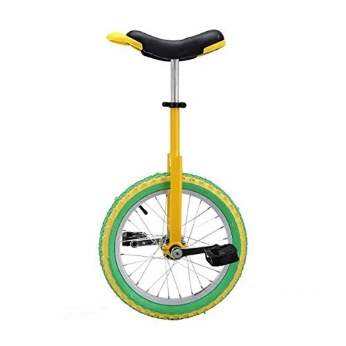 Monocycles : AHAI YU Monocycle de Roue 16 / 18 / 20 Pouces, Vélo à Balance à Roues Unique, pour Enfants / équilibre Adulte Vélo de vélo (Size : 16")